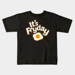 its fryday funny saying Kids T-Shirt